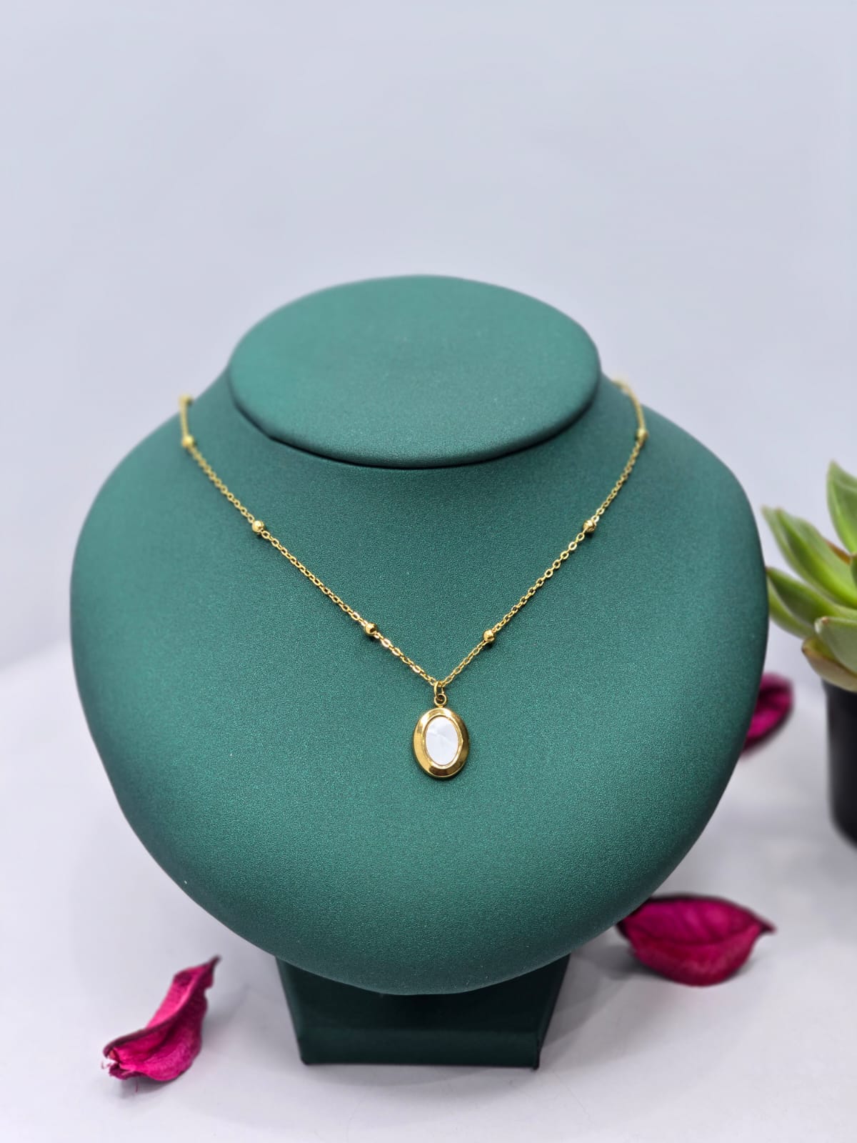 Gold necklace