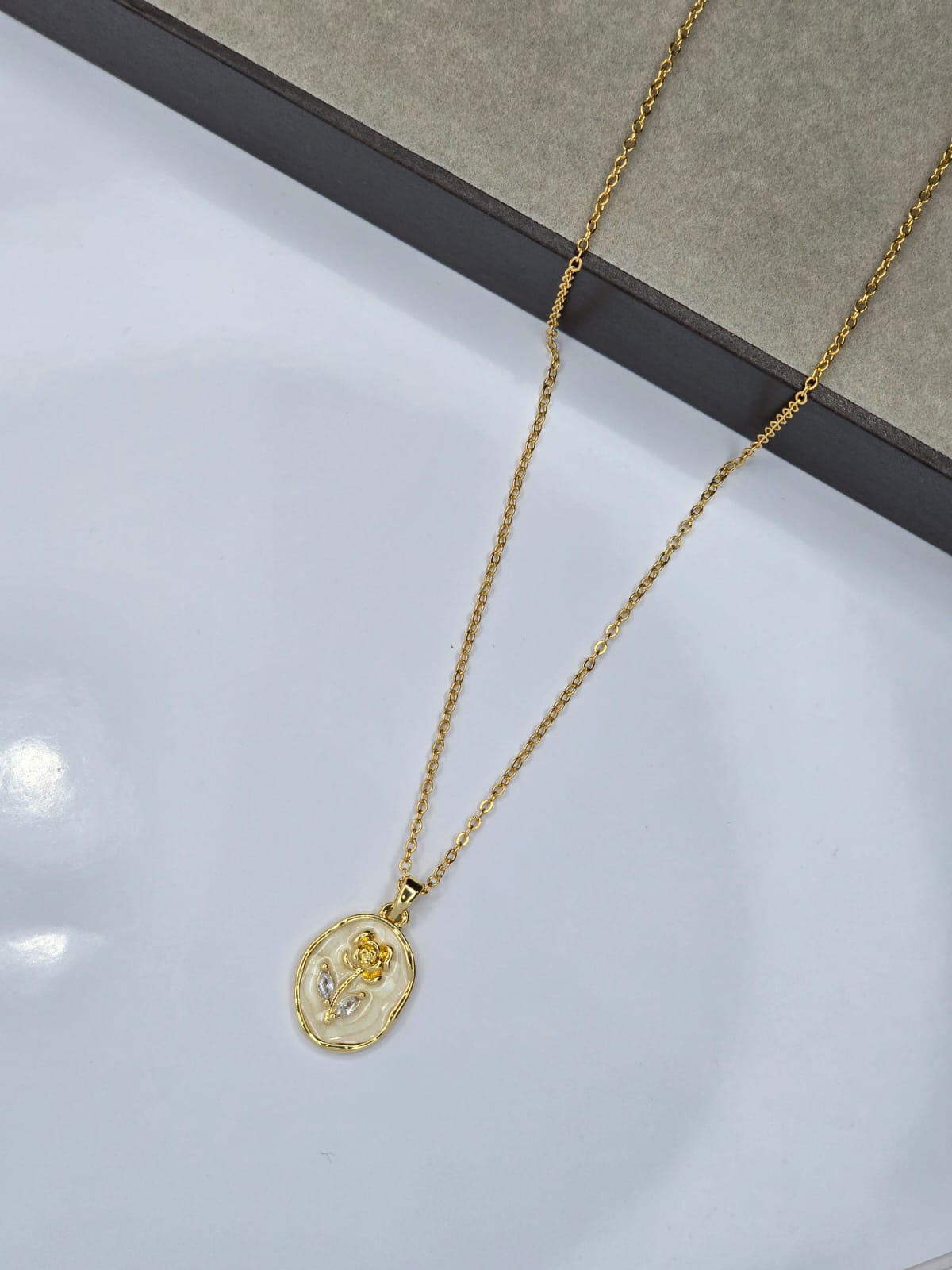 Gold necklace