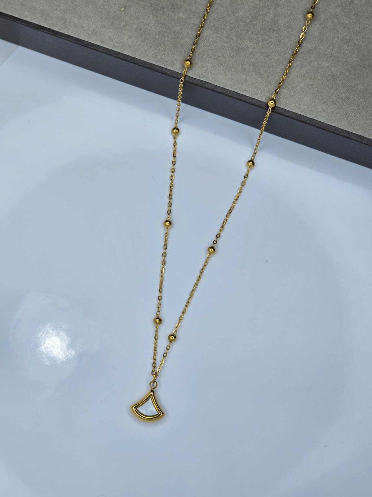 Gold necklace