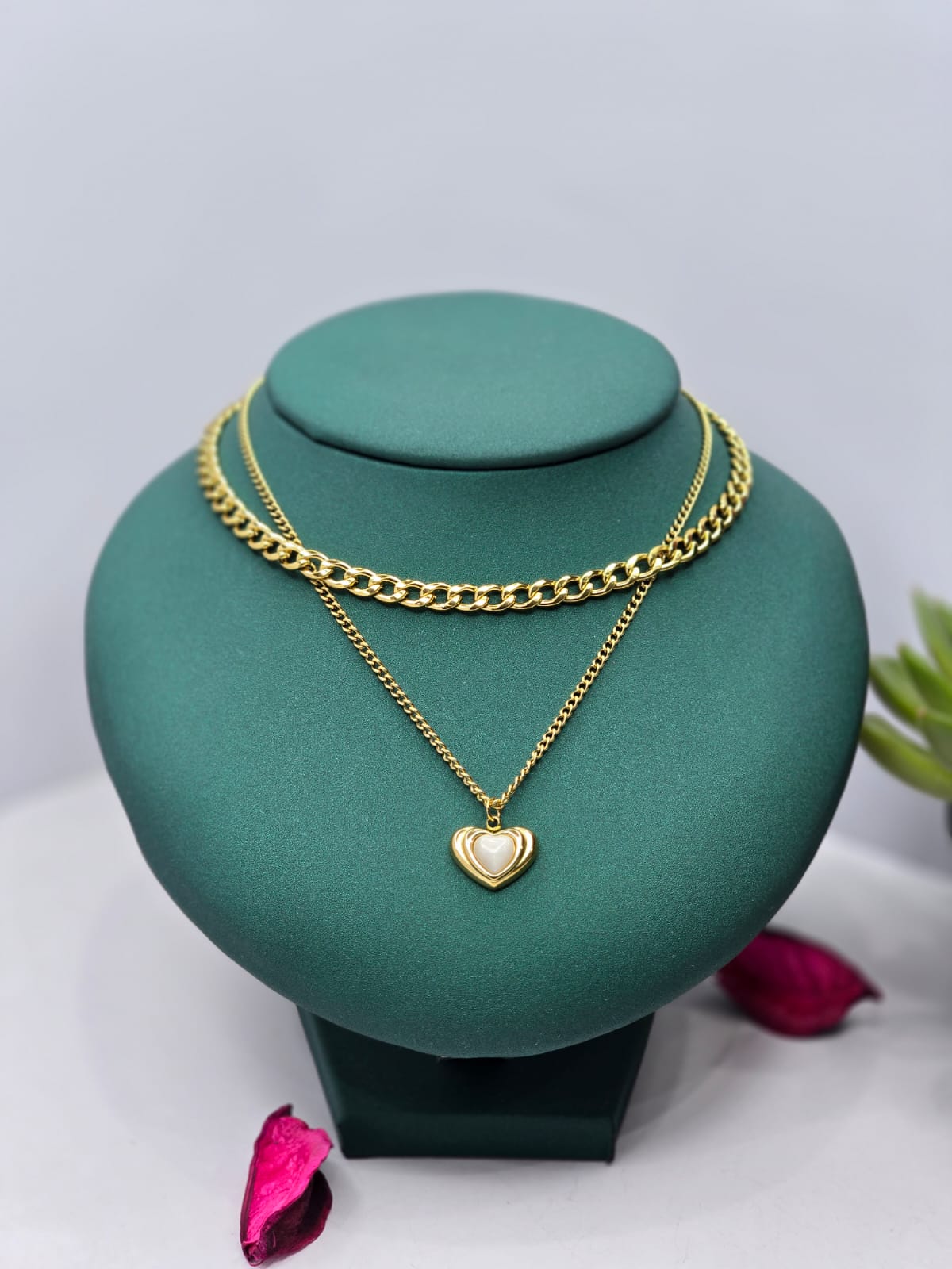 Layered necklace