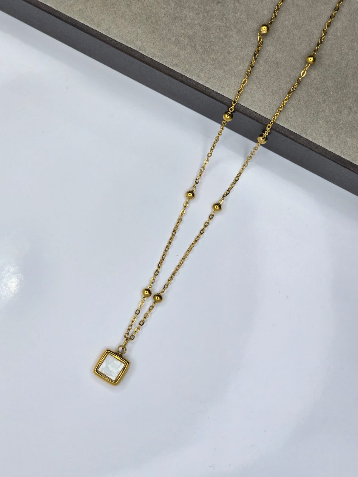 Gold necklace