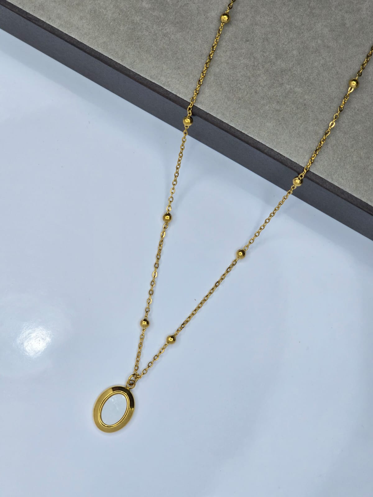 Gold necklace