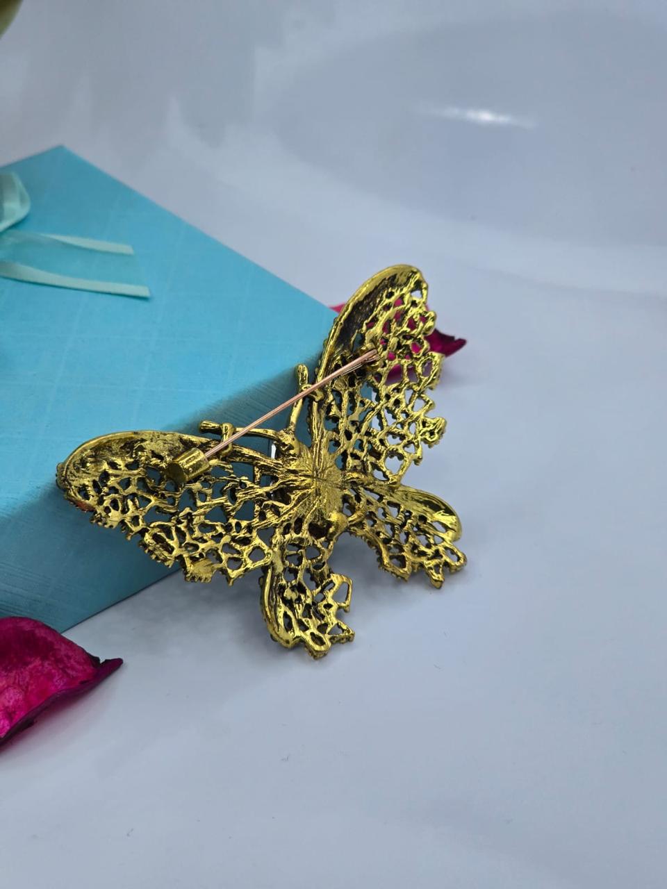 Butterfly brooch