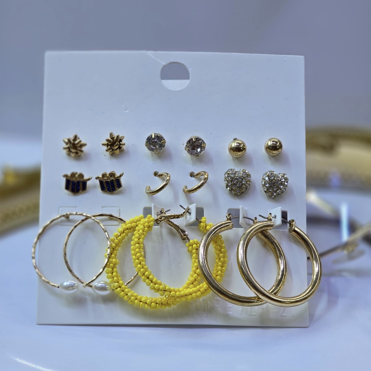 Earring stacks