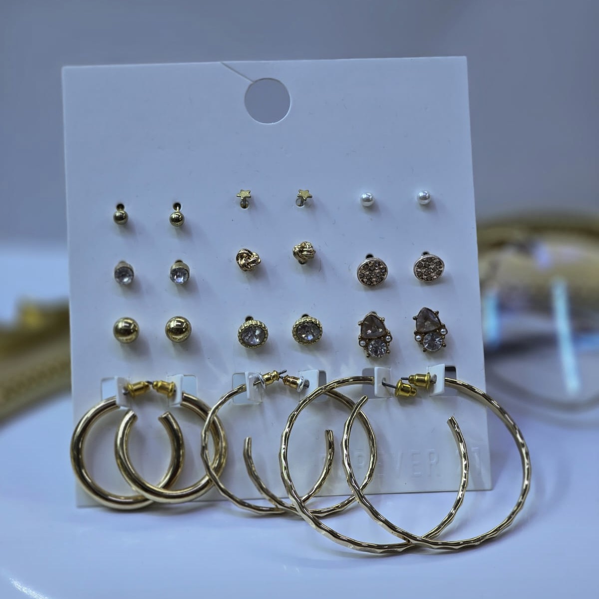 Earring stacks