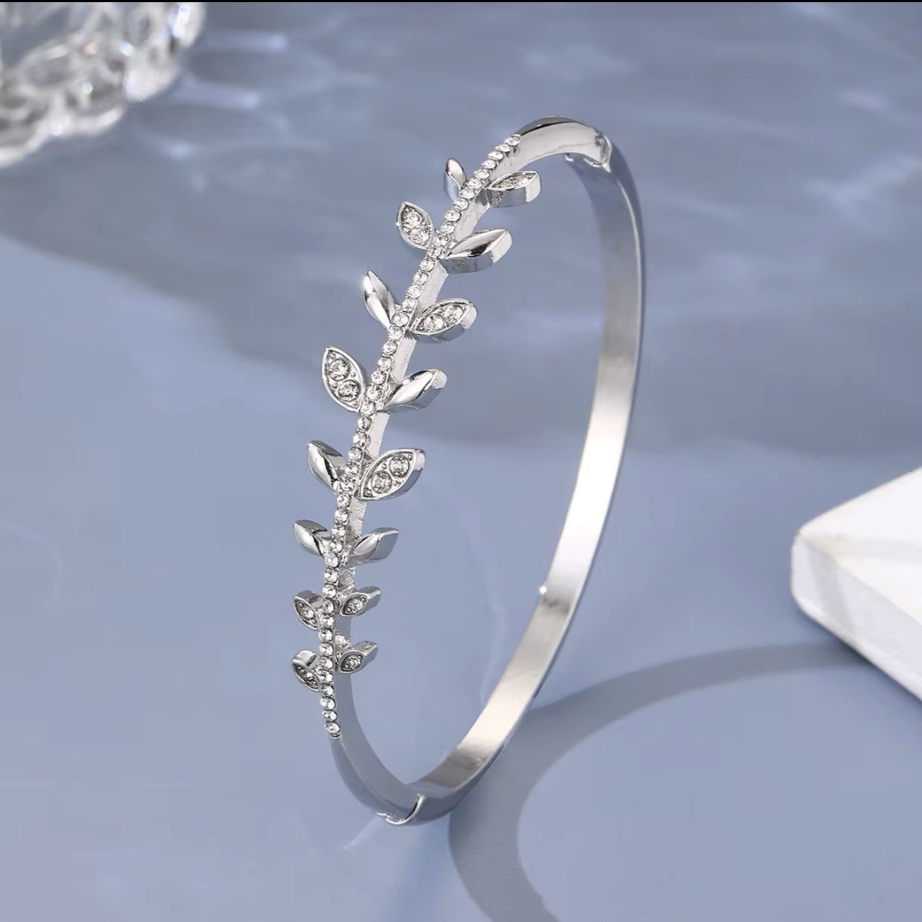 Silver bangle