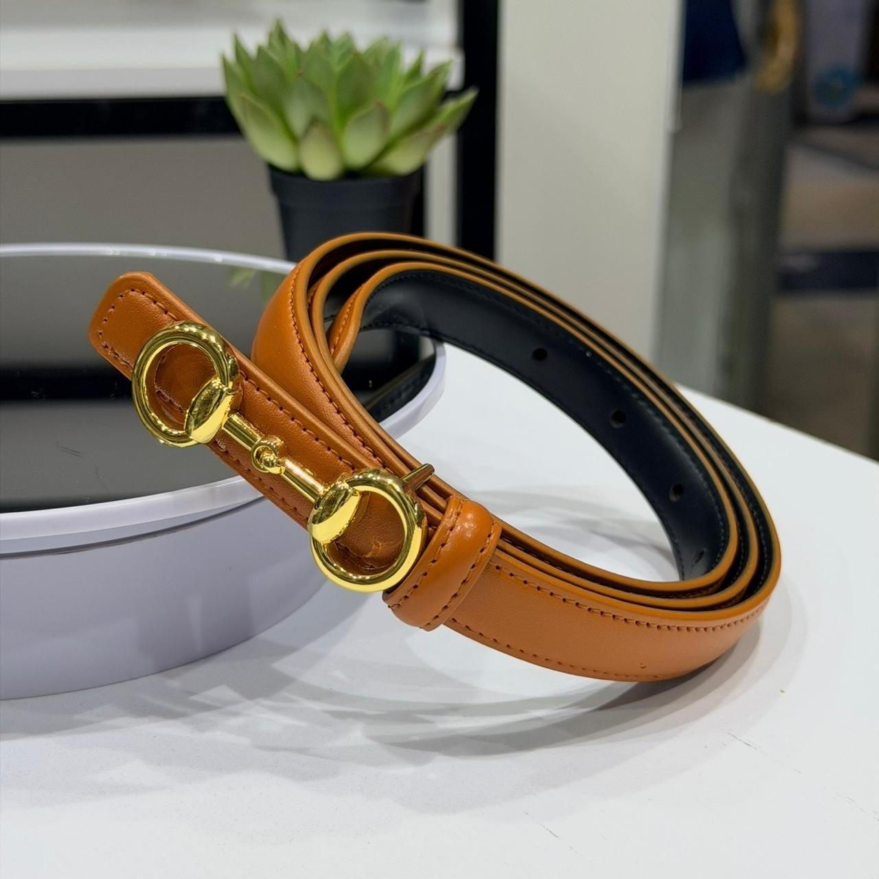 Skinny fashion belt