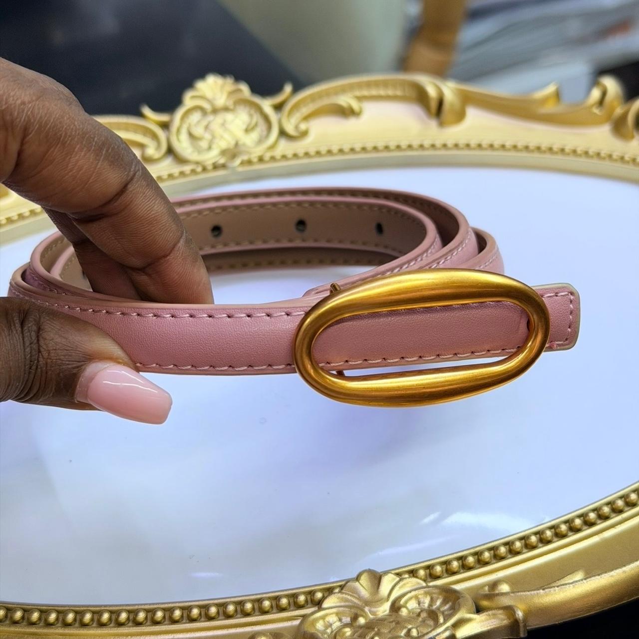Skinny fashion belt