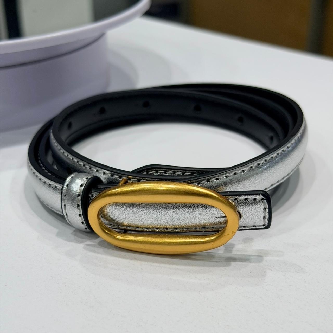 Skinny fashion belt
