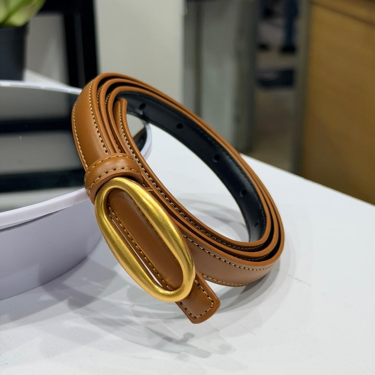 Skinny fashion belt