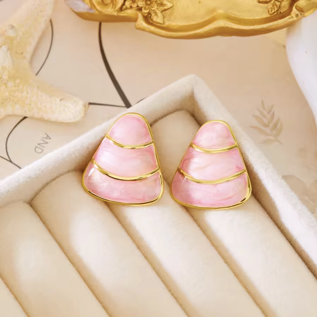 Pink Studs 1