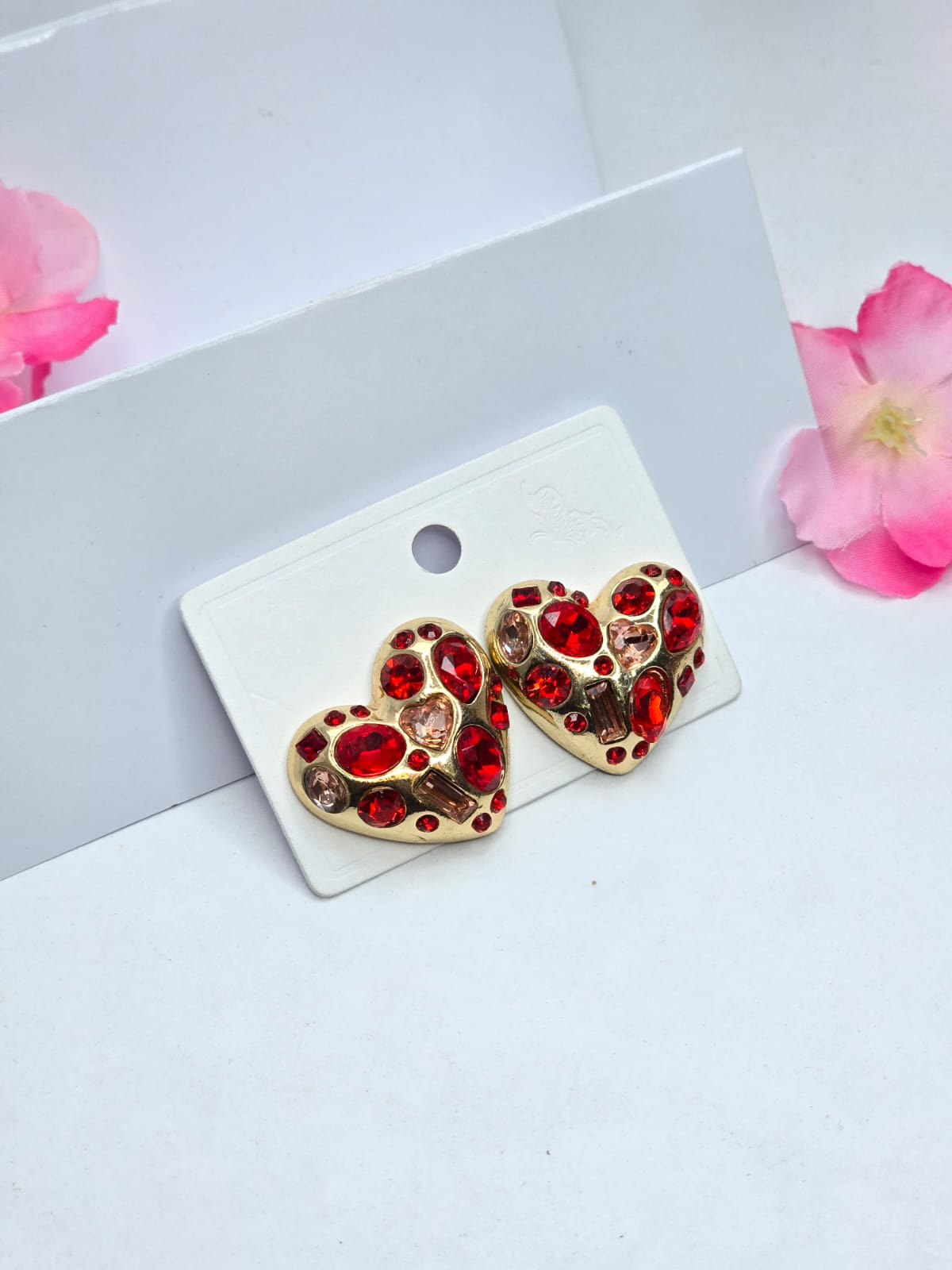Rhinestone earrings