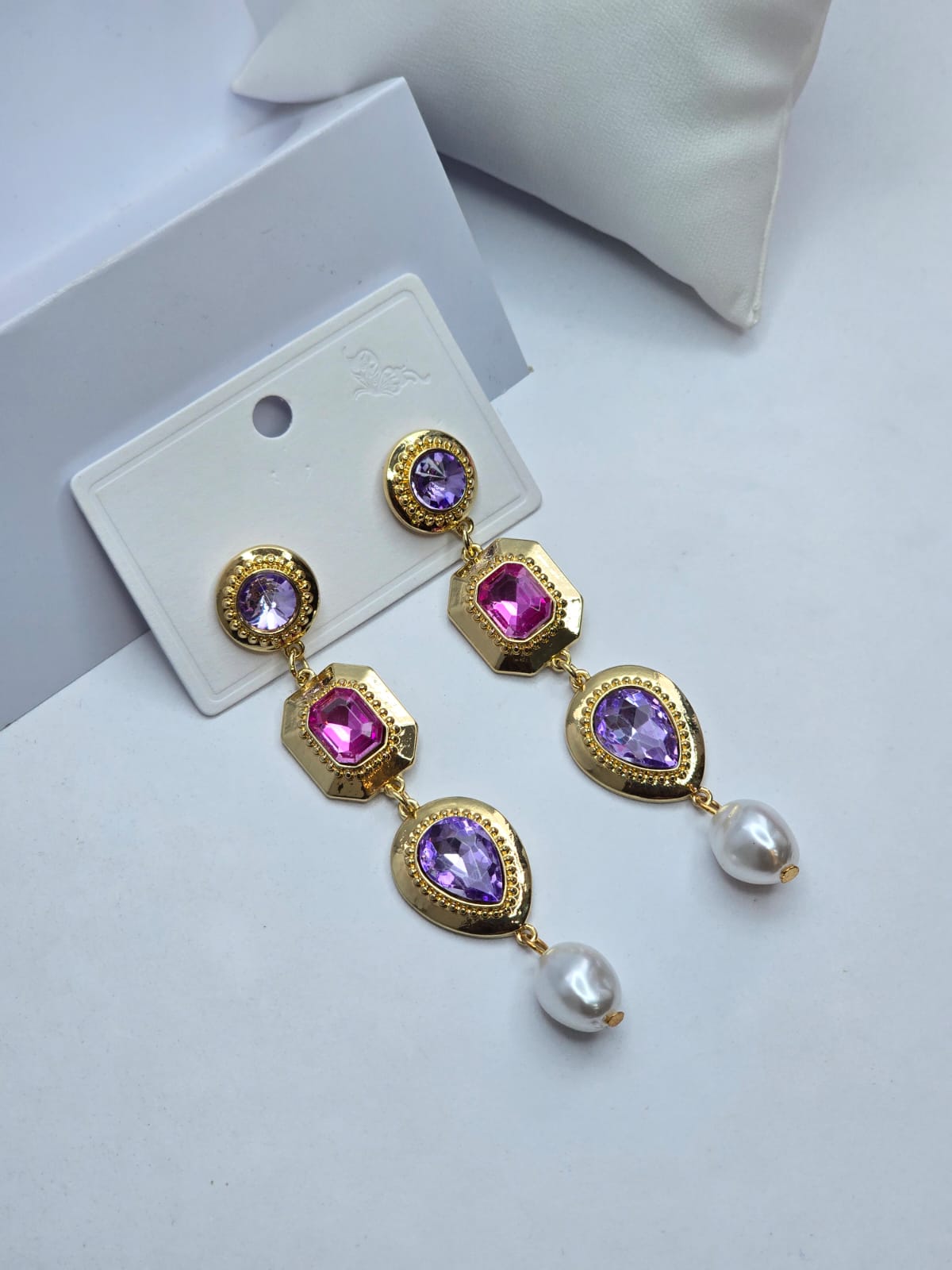 Rhinestones earrings