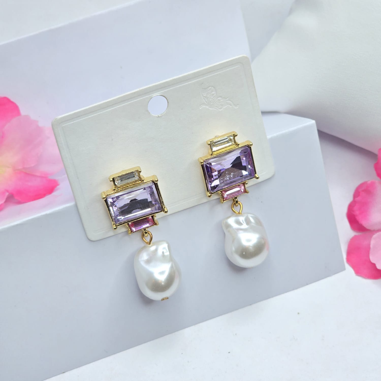 Rhinestone Earrings