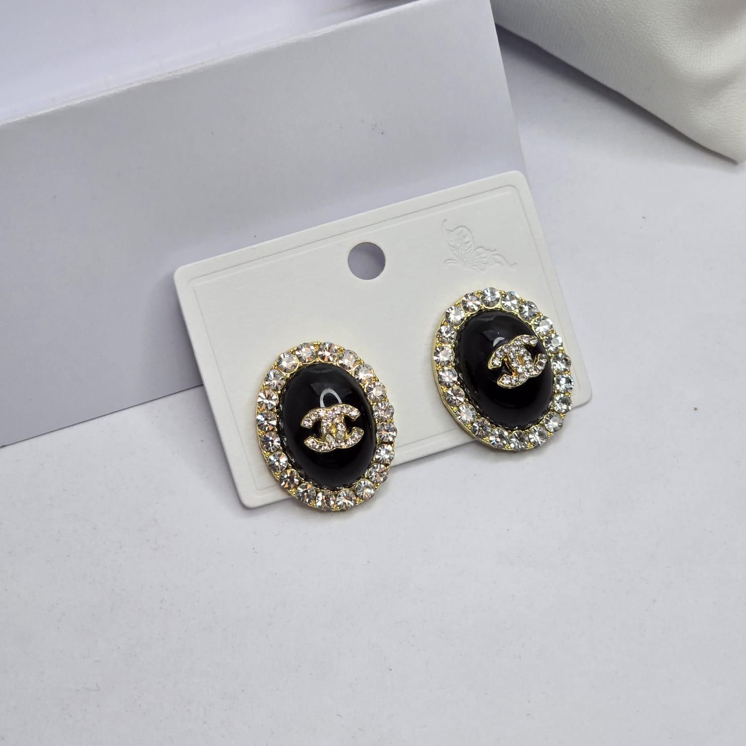 Black earrings