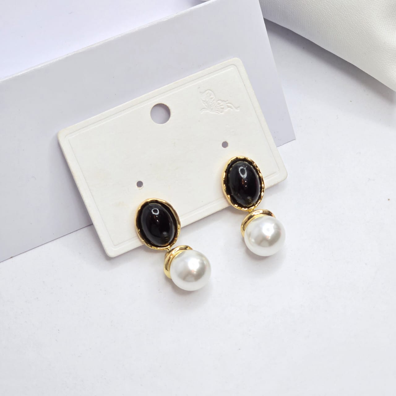 Pearl earrings