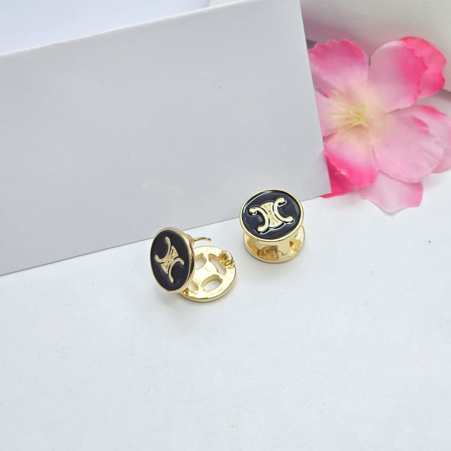 Black earrings