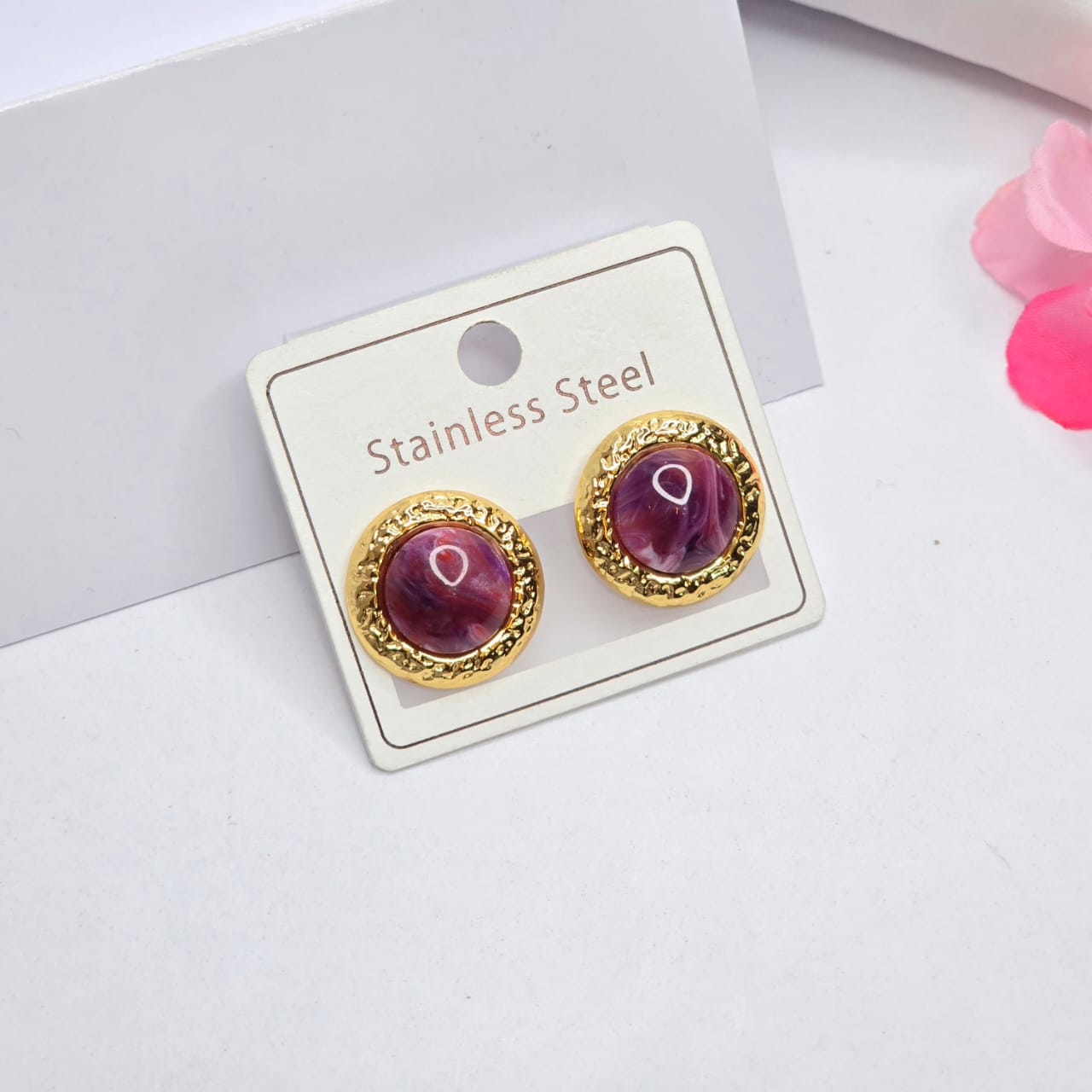 Pearl earrings
