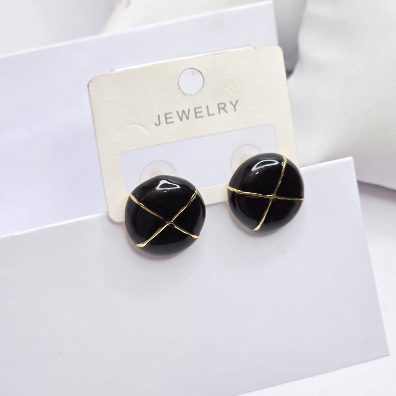 Black earrings