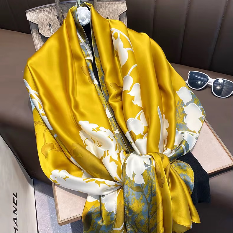 Large Silk Scarf 14