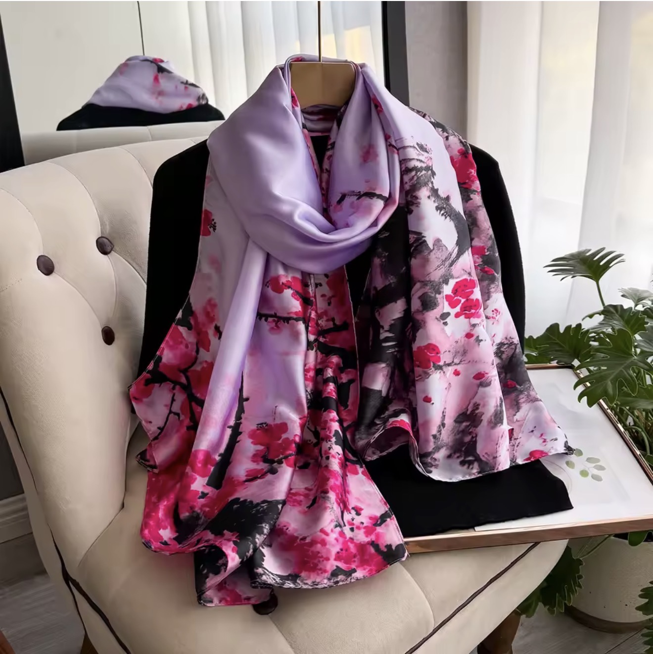 Silk scarf