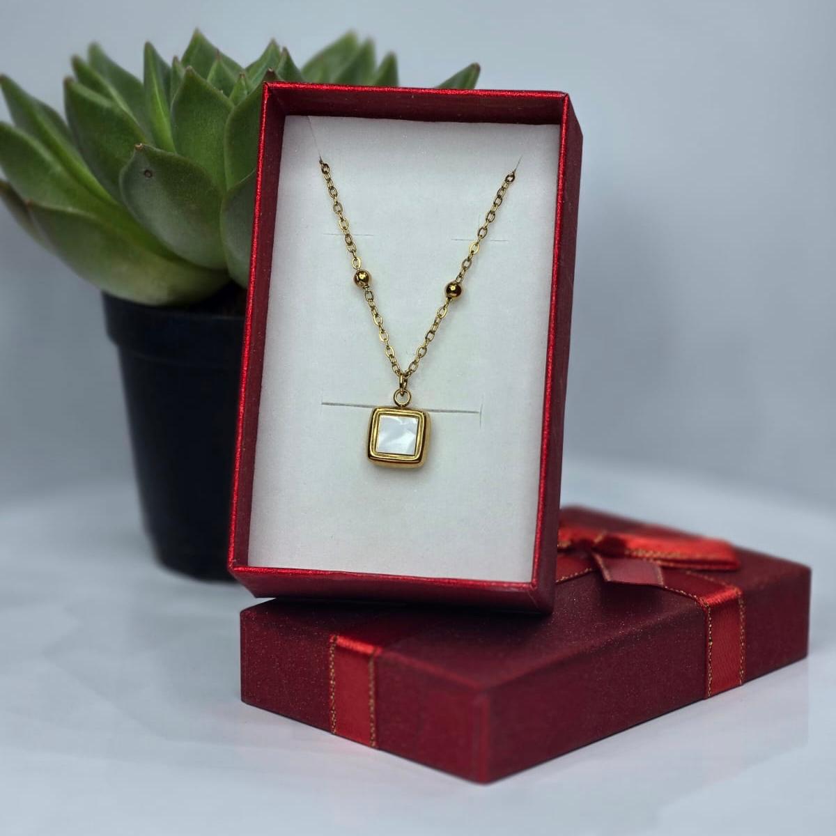 Gold necklace