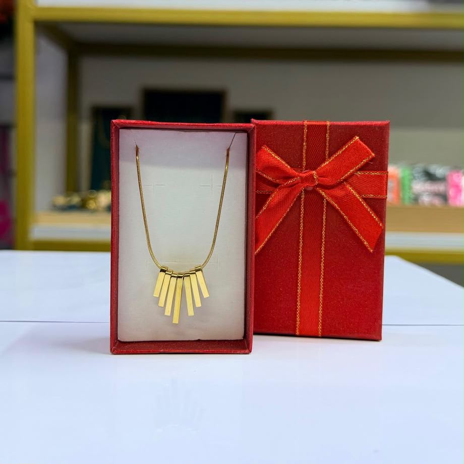 Gold necklace