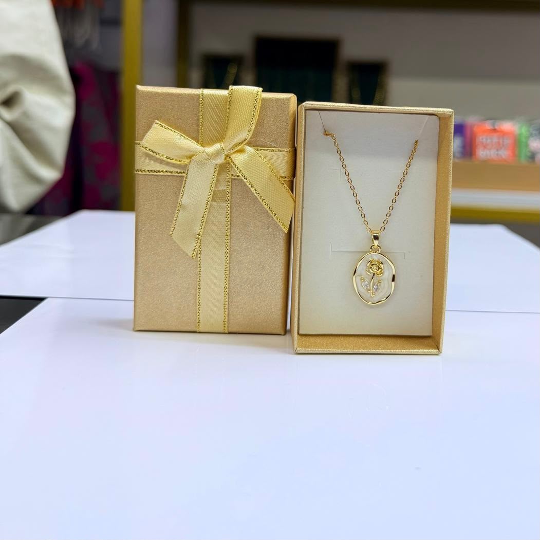 Gold necklace