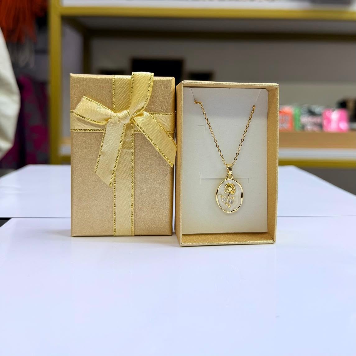 Gold necklace