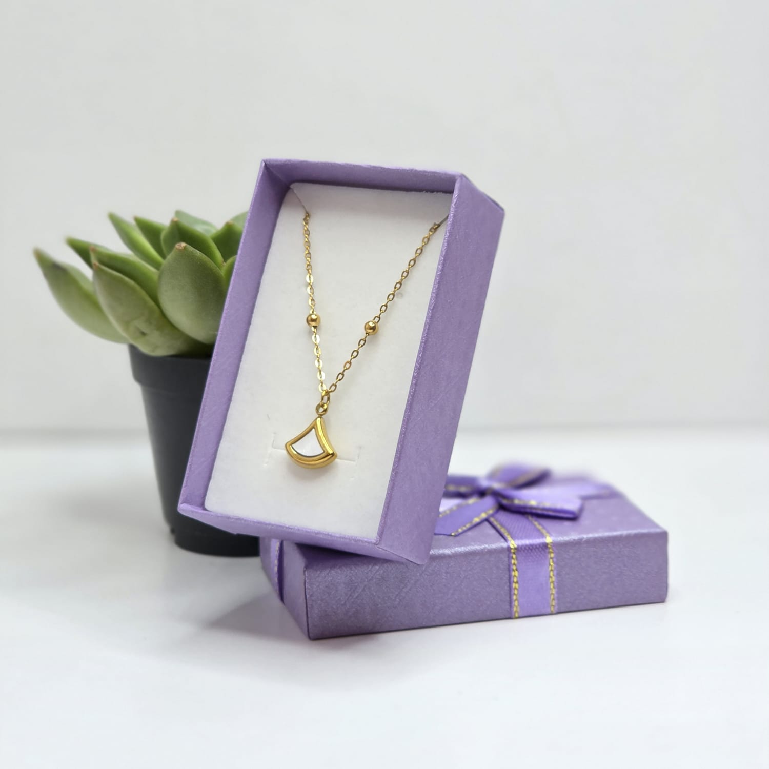 Gold necklace