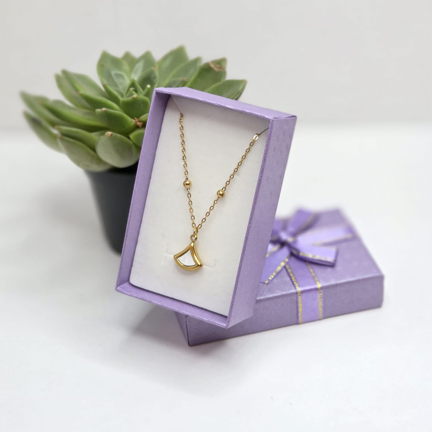Gold necklace