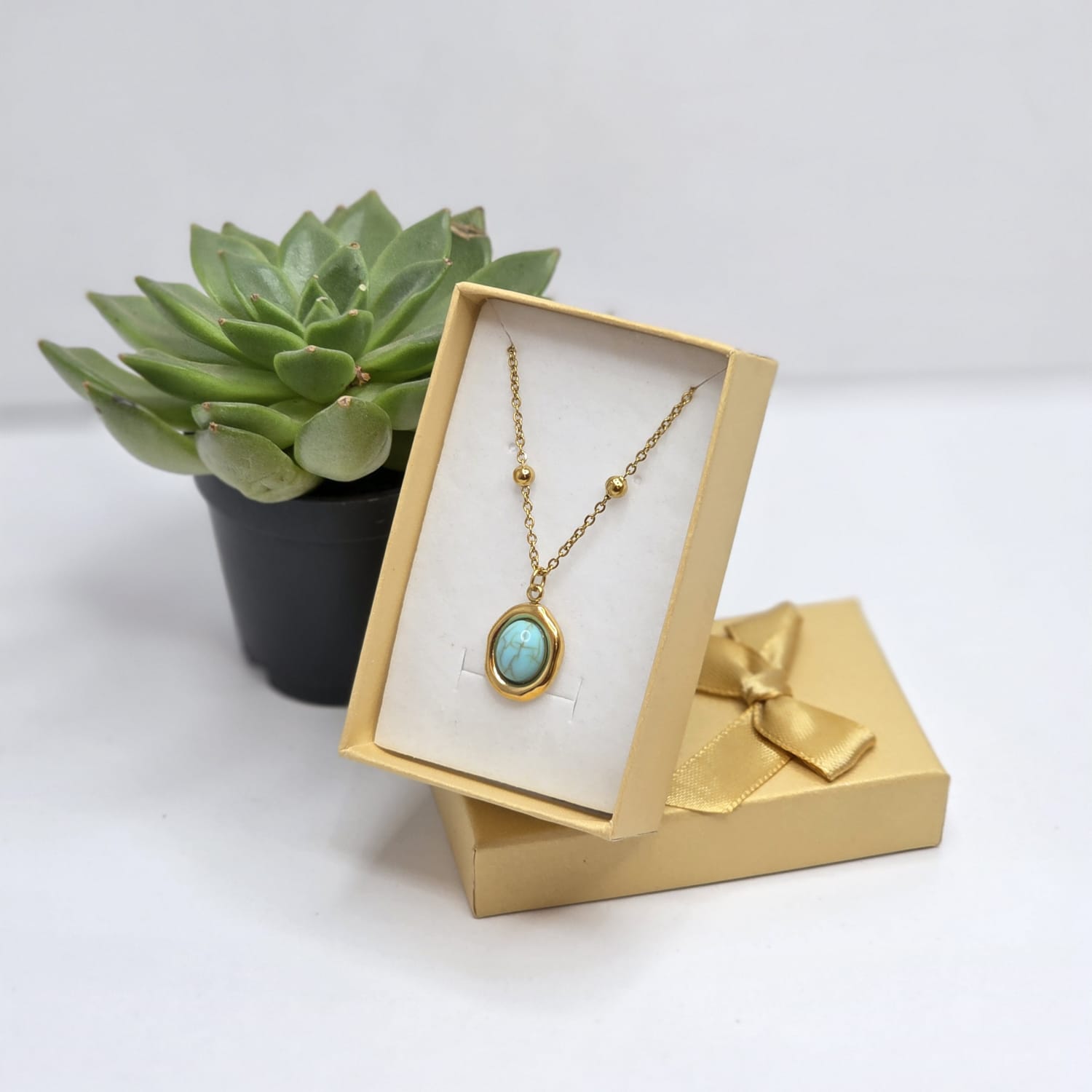 Gold necklace
