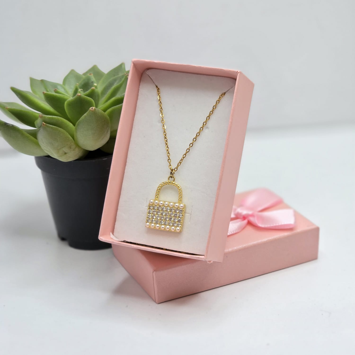 Gold necklace