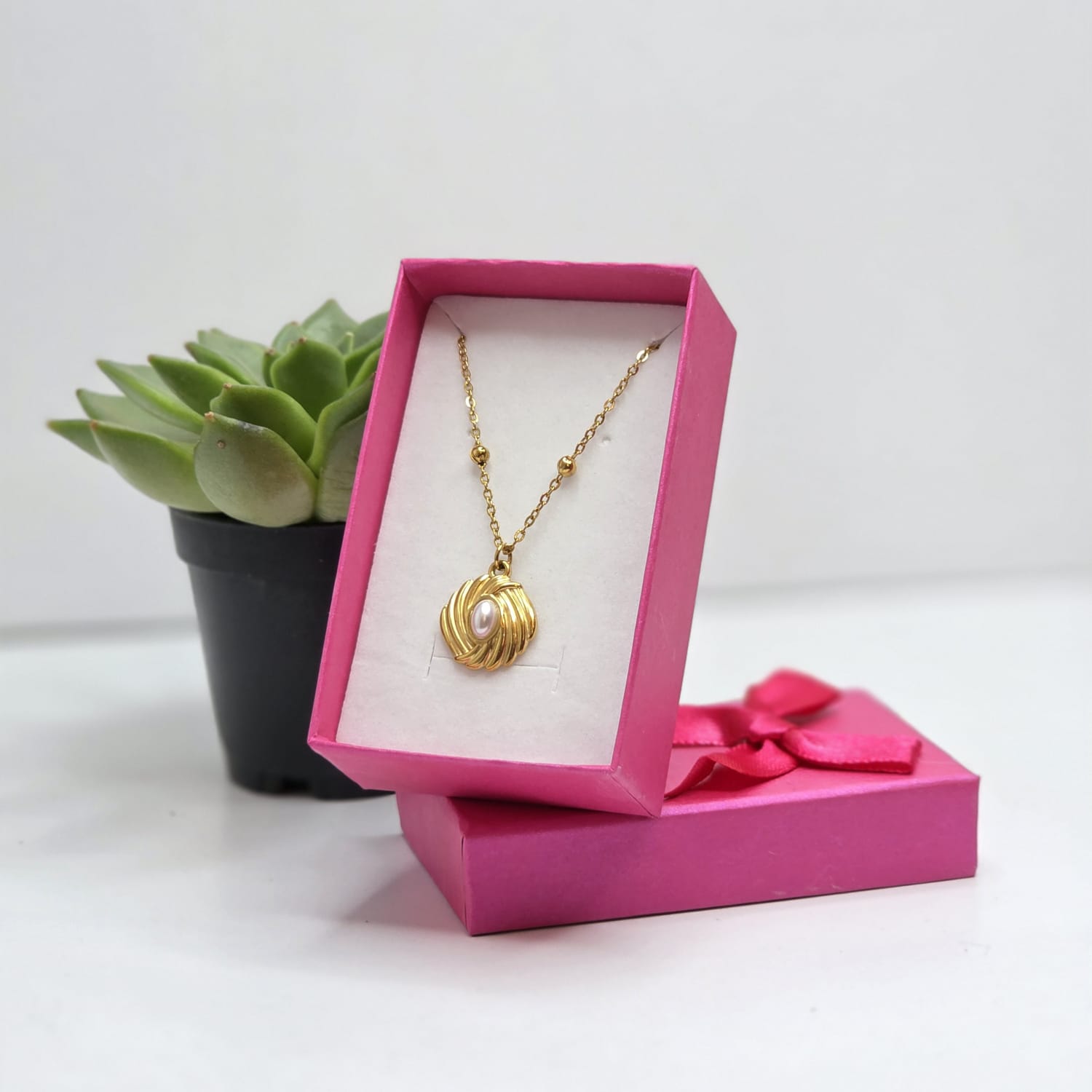 Gold necklace