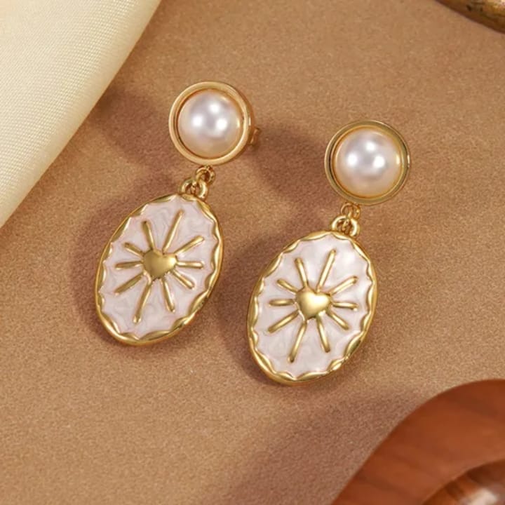Drop earrings