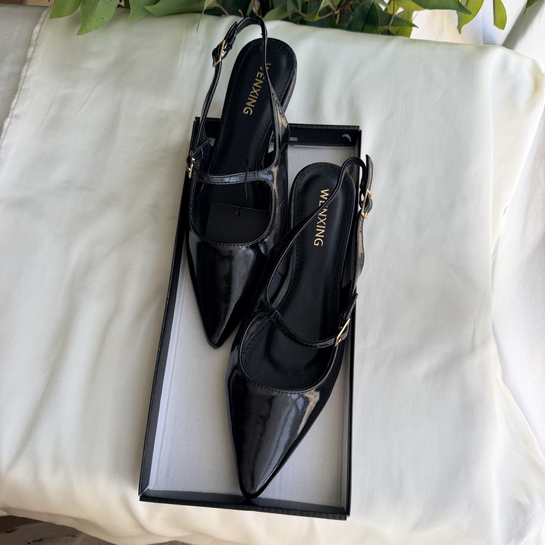 Sling back flats