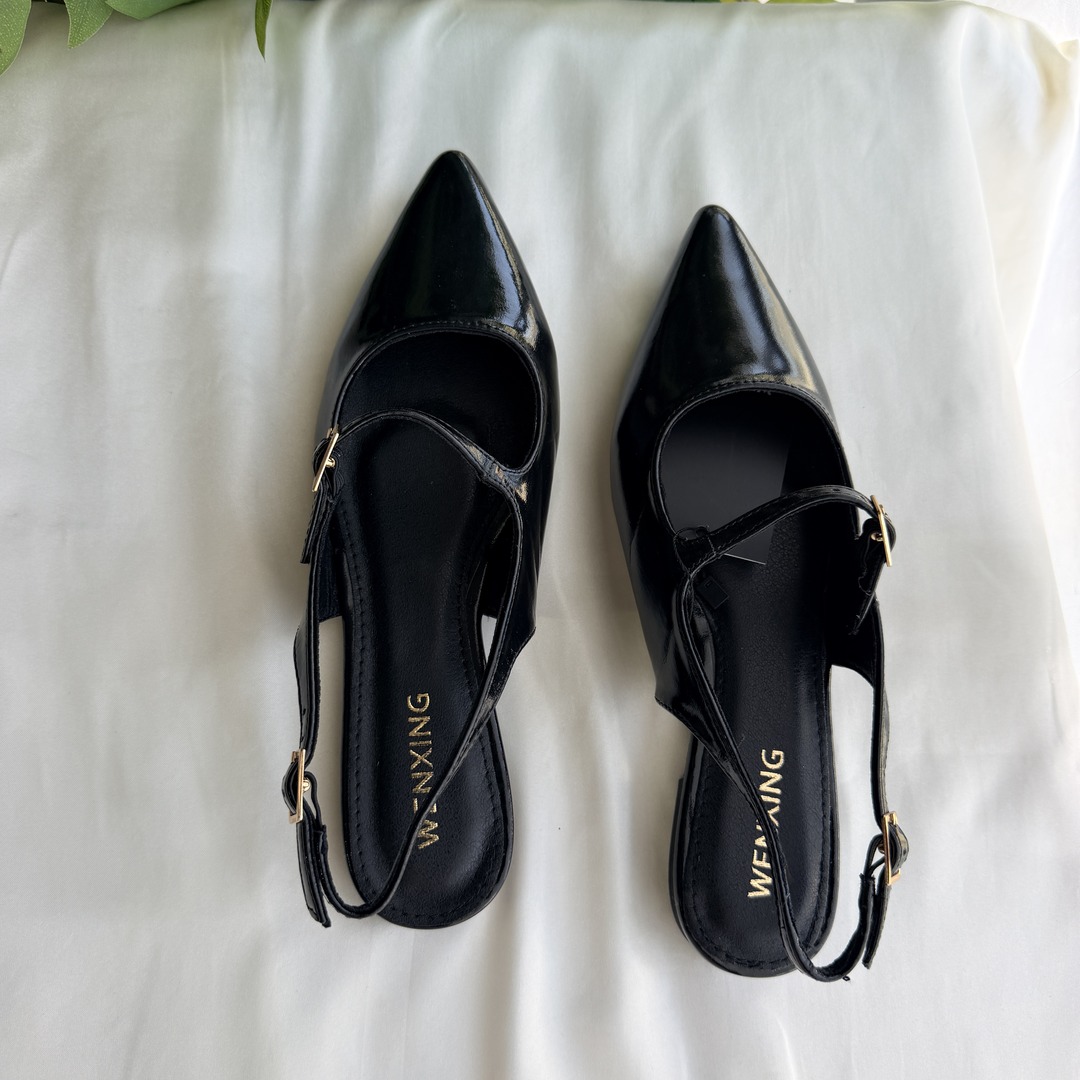 Sling back flats