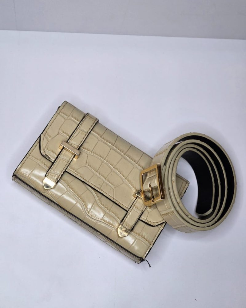 Leather belt bag