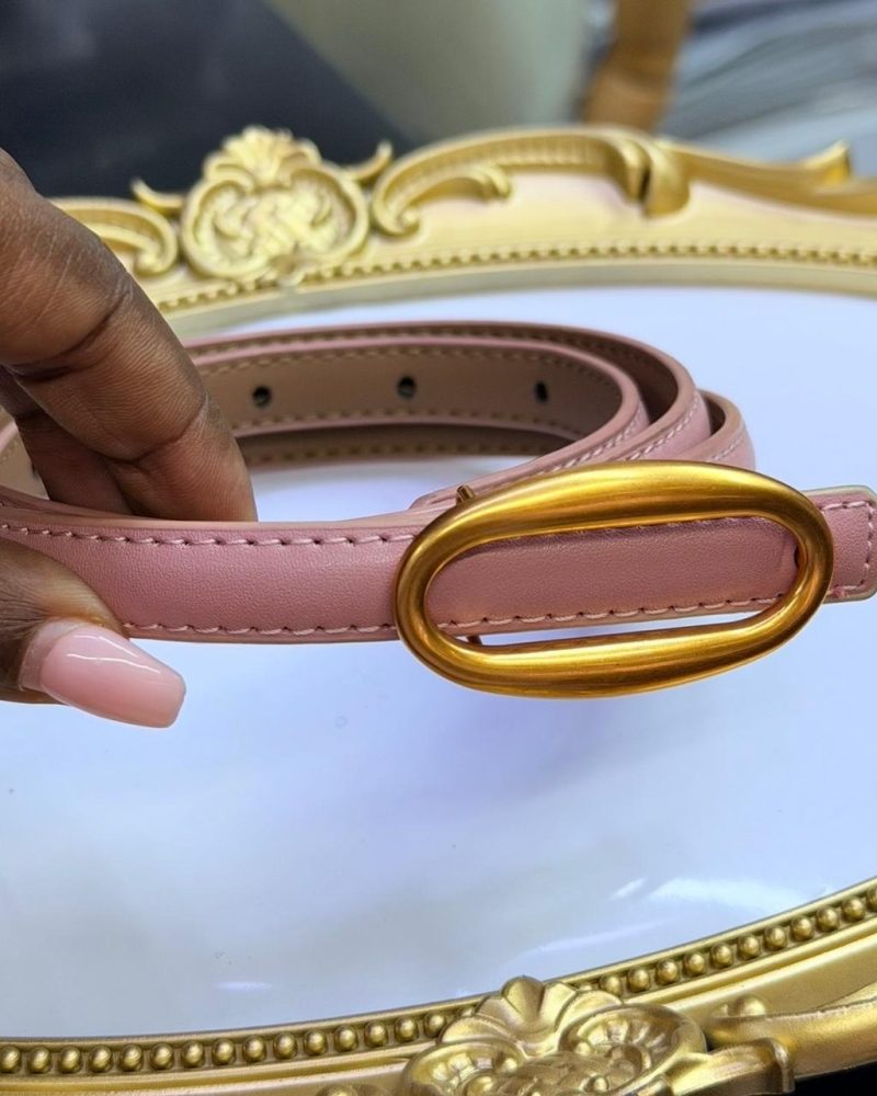 Skinny fashion belt