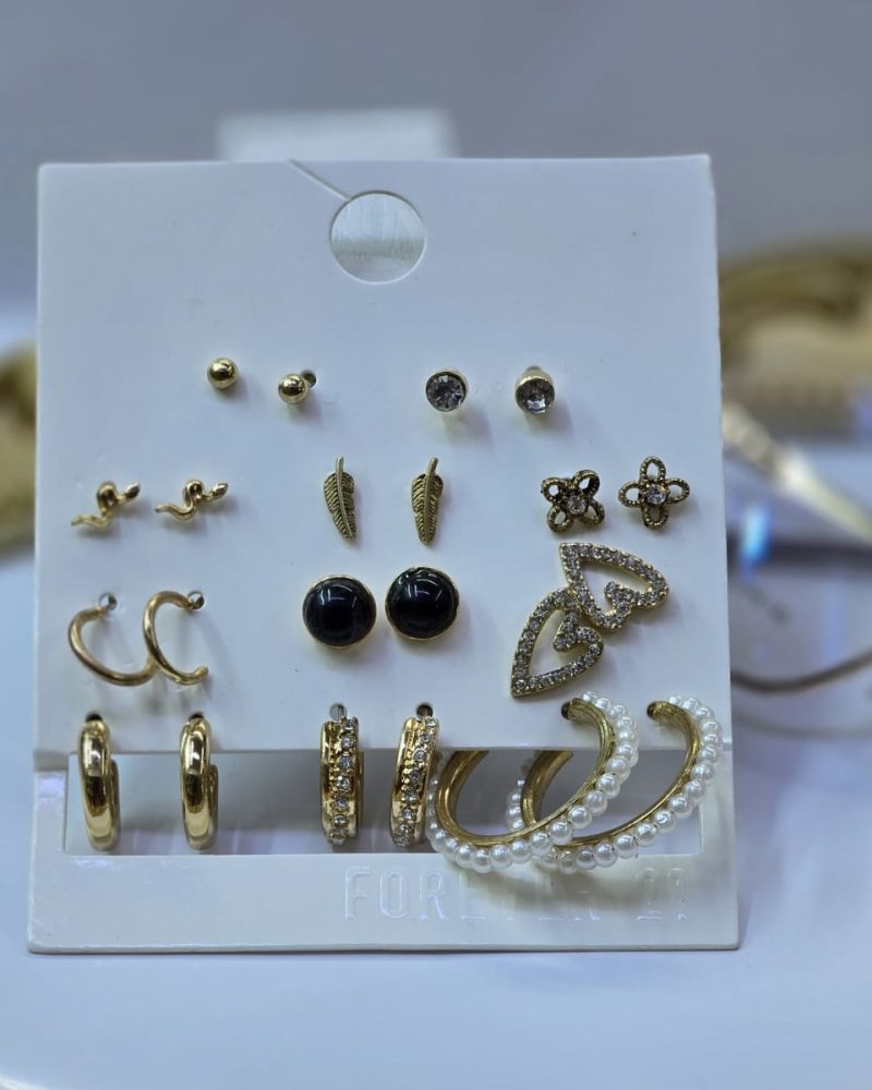Earring stacks