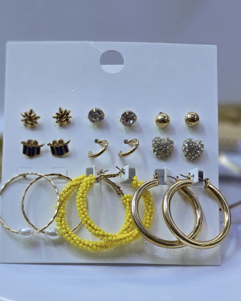 Earring stacks