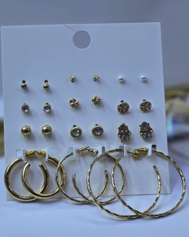 Earring stacks