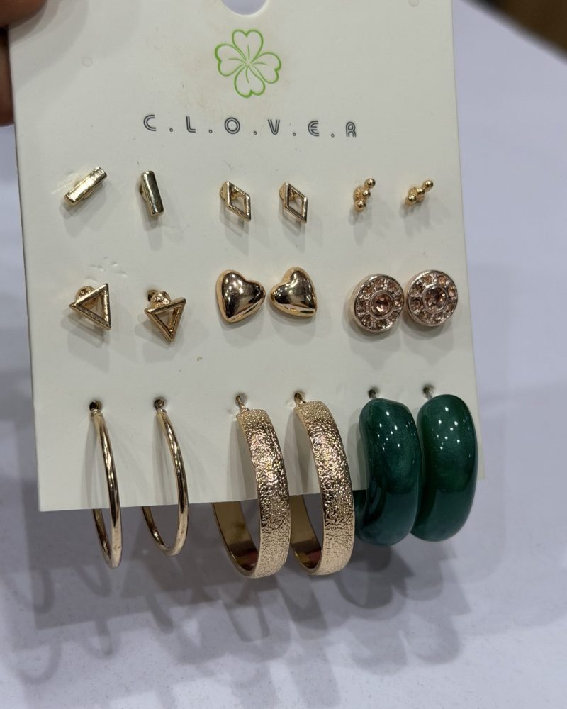Earring stacks