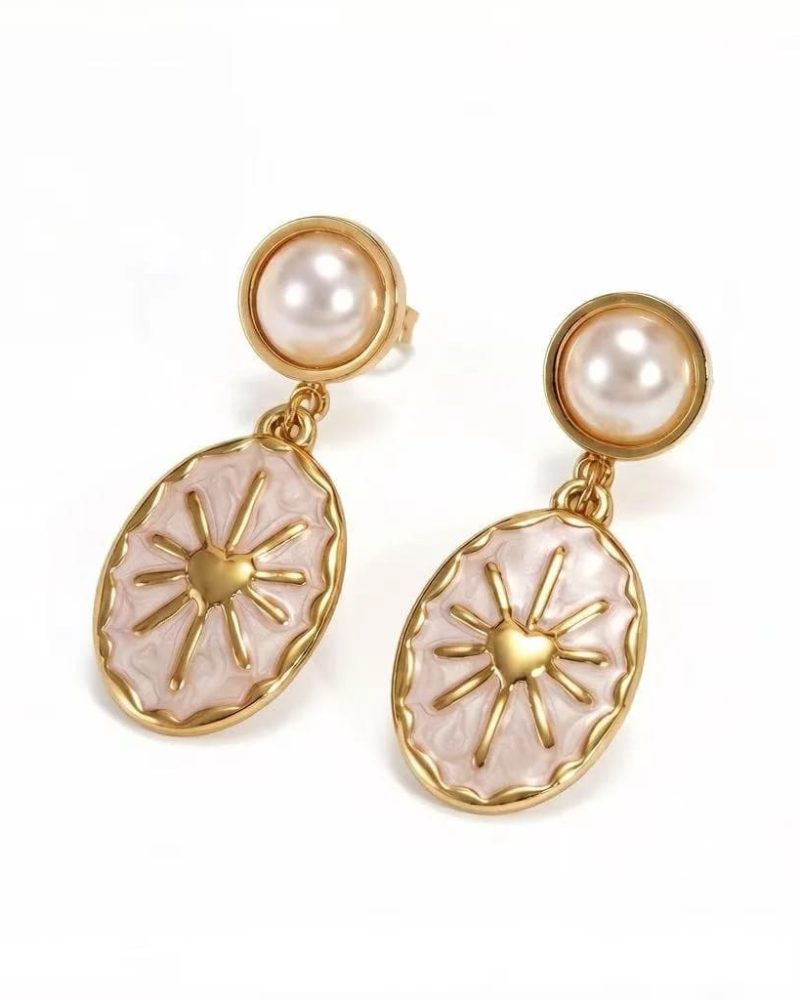 Drop earrings