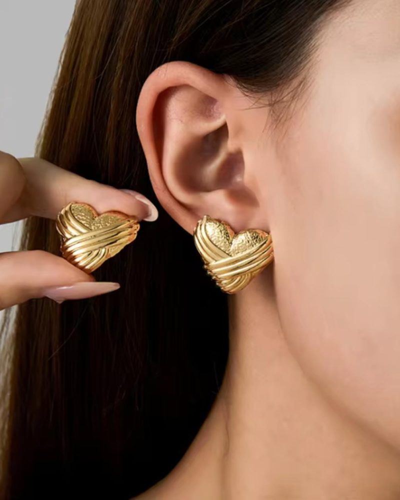 Gold Earring