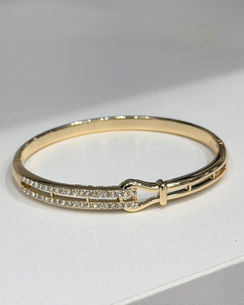 Gold slim bangle