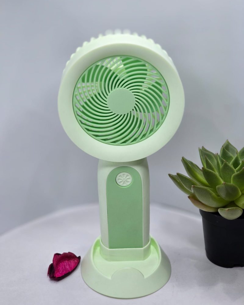 Handheld rechargeable fan