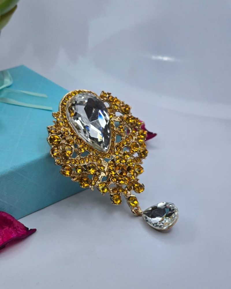 Rhinestone Brooch