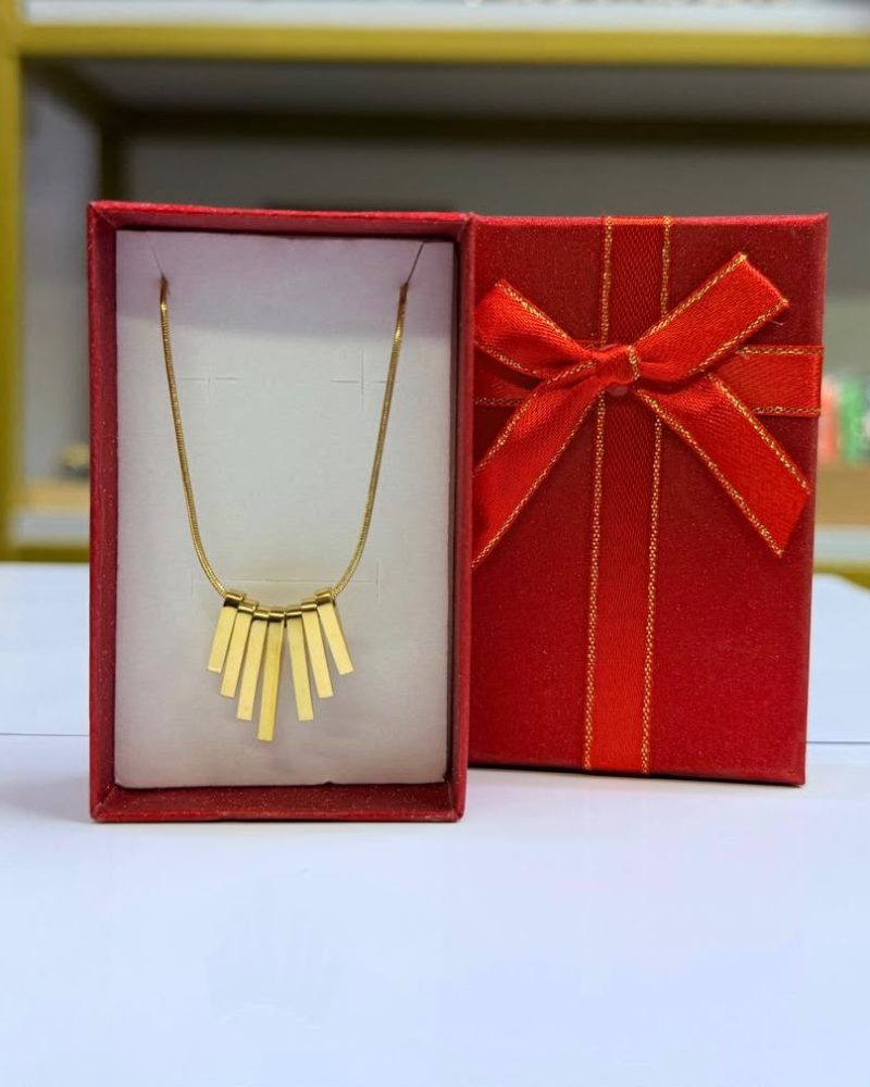 Gold necklace