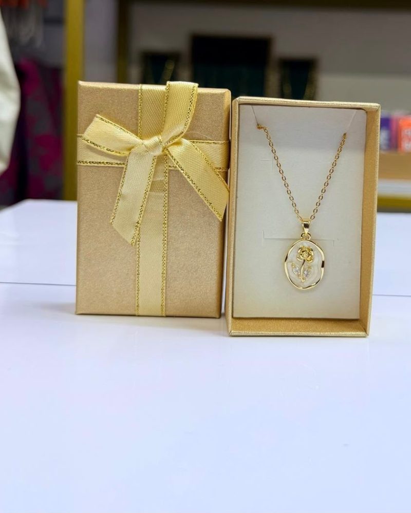 Gold necklace